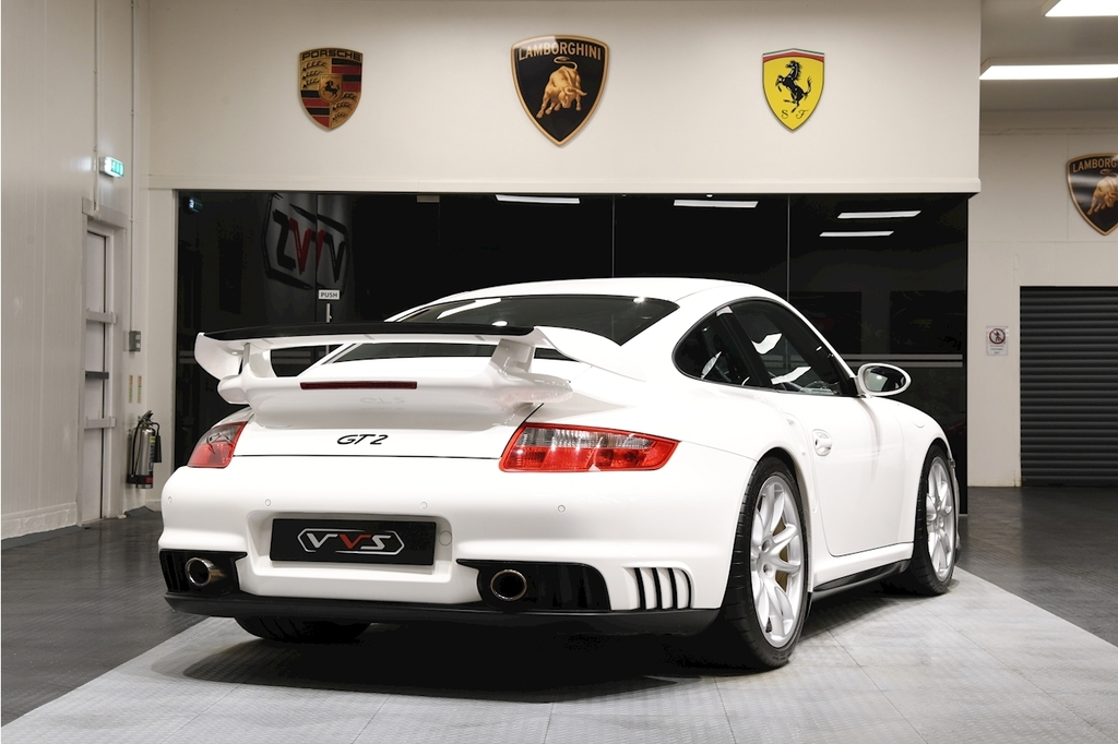 Porsche 911 997 Gt2 White #3