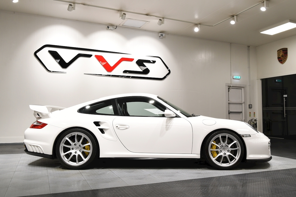 Porsche 911 997 Gt2 White #2