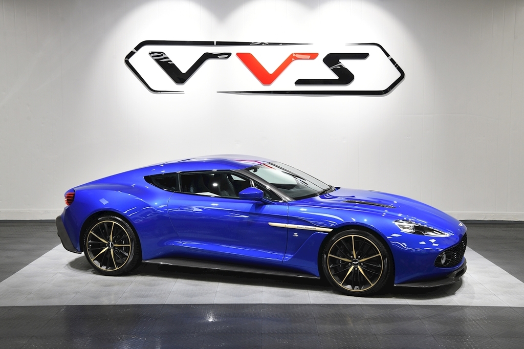 Aston Martin Vanquish V12 Zagato Blue