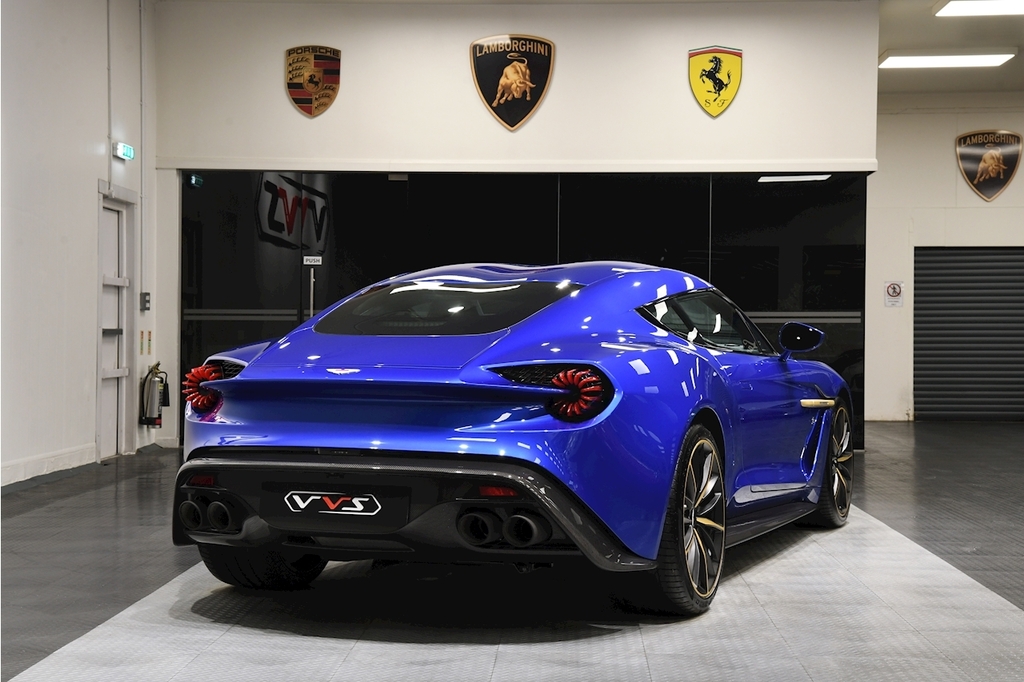 Aston Martin Vanquish V12 Zagato Blue #3