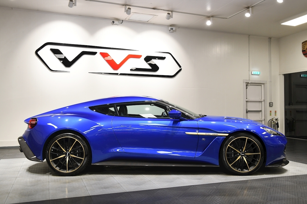 Aston Martin Vanquish V12 Zagato Blue #2