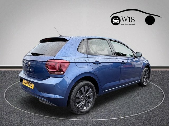 Volkswagen Polo Evo Match Hatchback GJ71NKD Blue #3