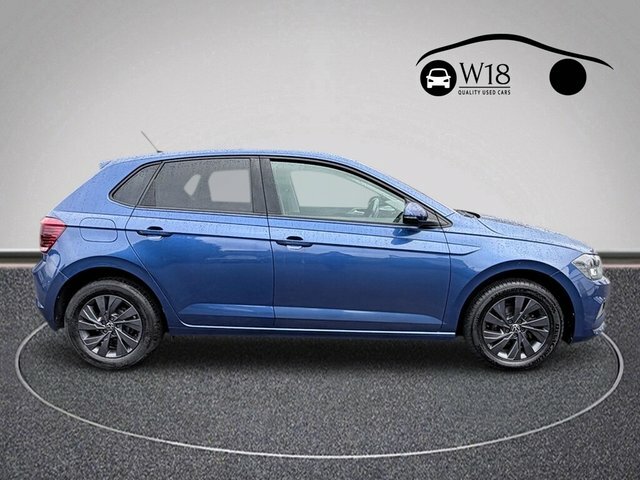 Volkswagen Polo Evo Match Hatchback GJ71NKD Blue #2