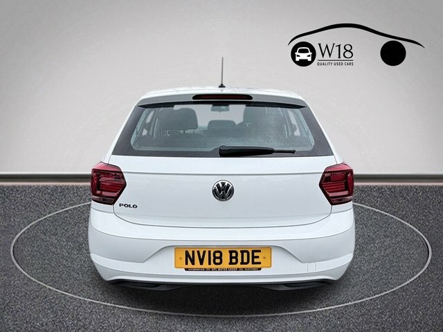 Volkswagen Polo Tsi Se Hatchback NV18BDE White #4