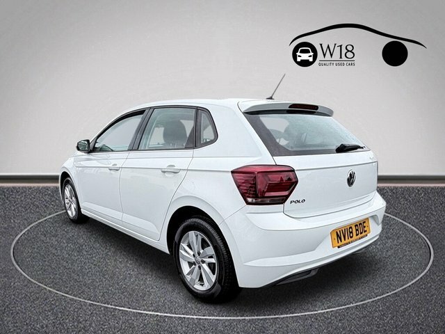 Volkswagen Polo Tsi Se Hatchback NV18BDE White #6