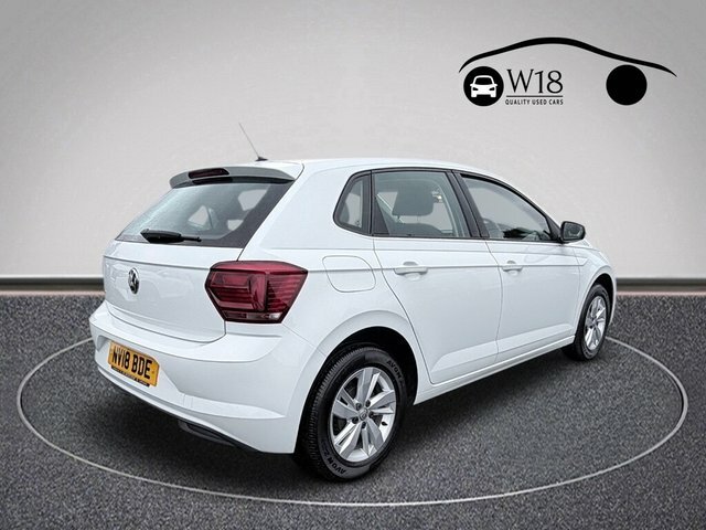 Volkswagen Polo Tsi Se Hatchback NV18BDE White #3
