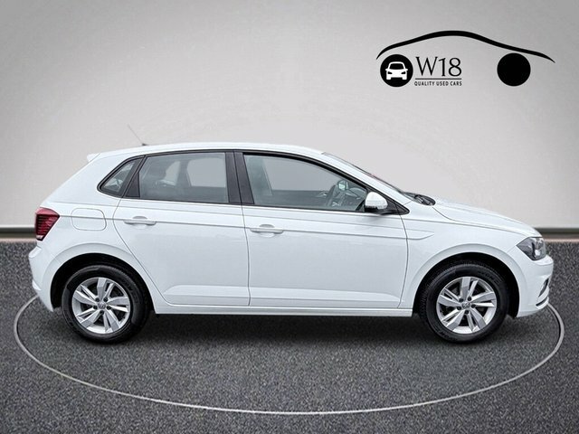 Volkswagen Polo Tsi Se Hatchback NV18BDE White #2