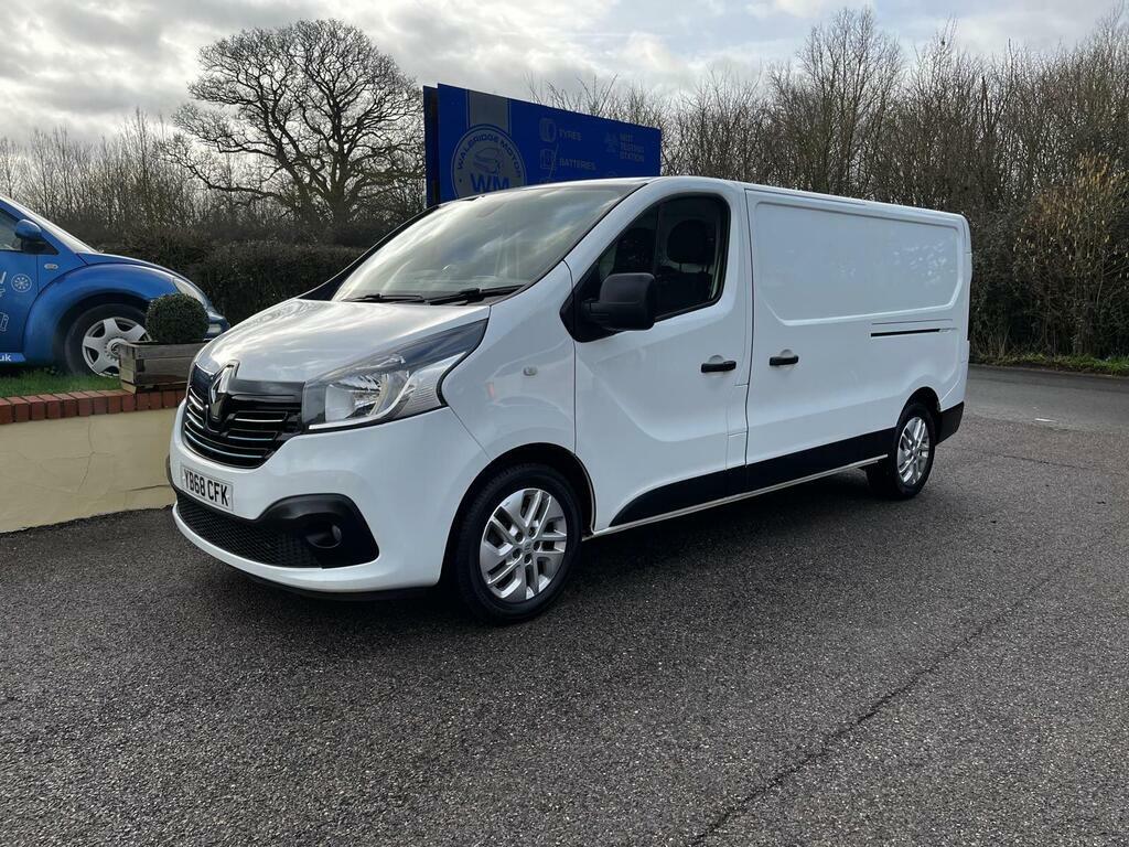 Renault Trafic 1.6 Dci Energy 29 Sport Nav Lwb Standard Roof Euro YB68CFK White #2