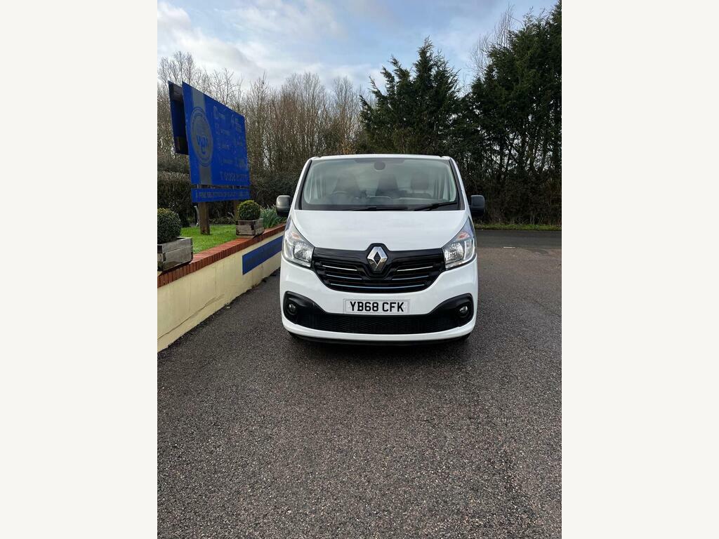 Renault Trafic 1.6 Dci Energy 29 Sport Nav Lwb Standard Roof Euro YB68CFK White #3