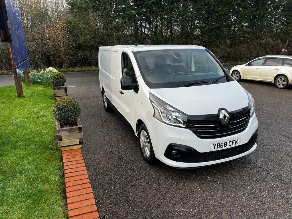 Renault Trafic 1.6 Dci Energy 29 Sport Nav Lwb Standard Roof Euro YB68CFK White #4