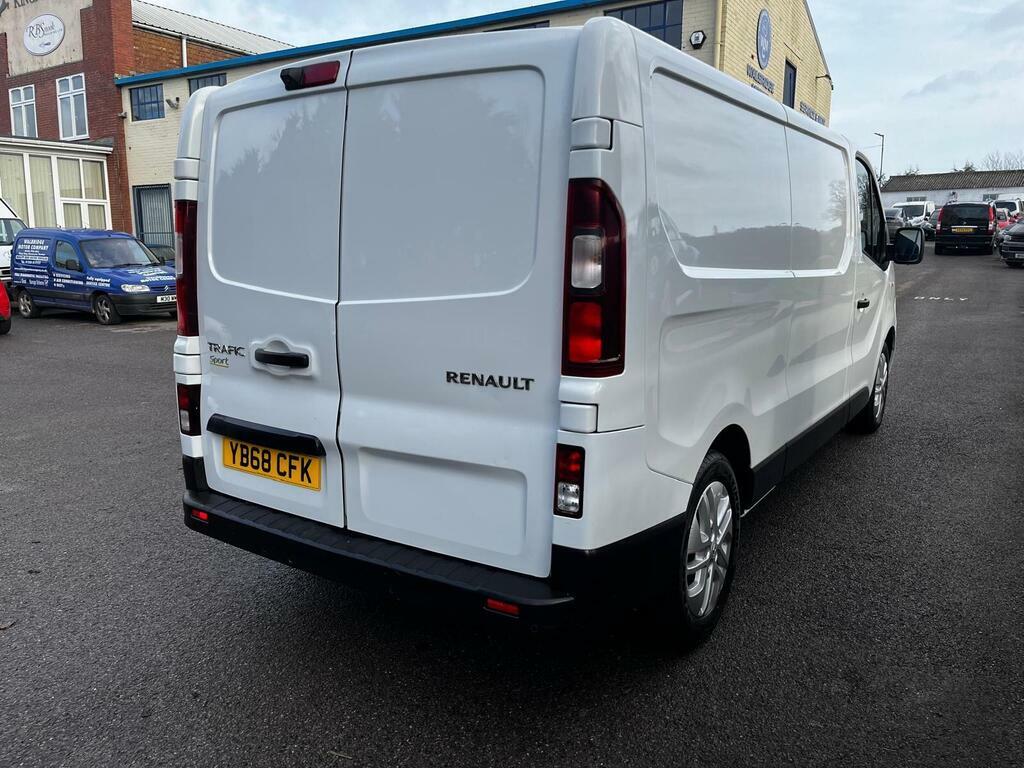 Renault Trafic 1.6 Dci Energy 29 Sport Nav Lwb Standard Roof Euro YB68CFK White #5