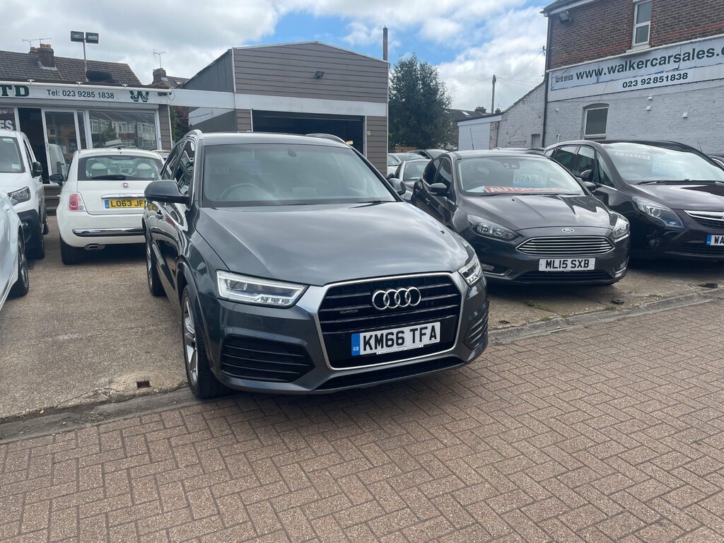 Audi Q3 2.0 Tdi 184 Quattro S Line Plus S Tronic KM66TFA Grey #3