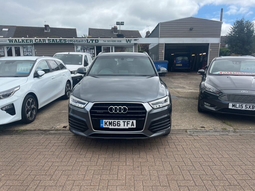 Audi Q3 2.0 Tdi 184 Quattro S Line Plus S Tronic Grey