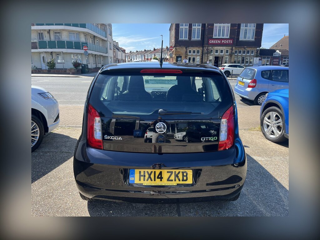 Skoda Citigo 1.0 Mpi 75 Greentech Elegance HX14ZKB Black #5