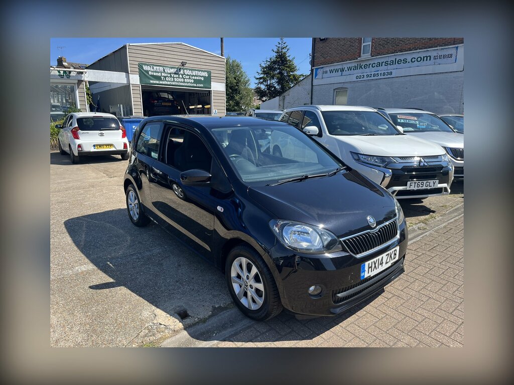 Skoda Citigo 1.0 Mpi 75 Greentech Elegance HX14ZKB Black #3