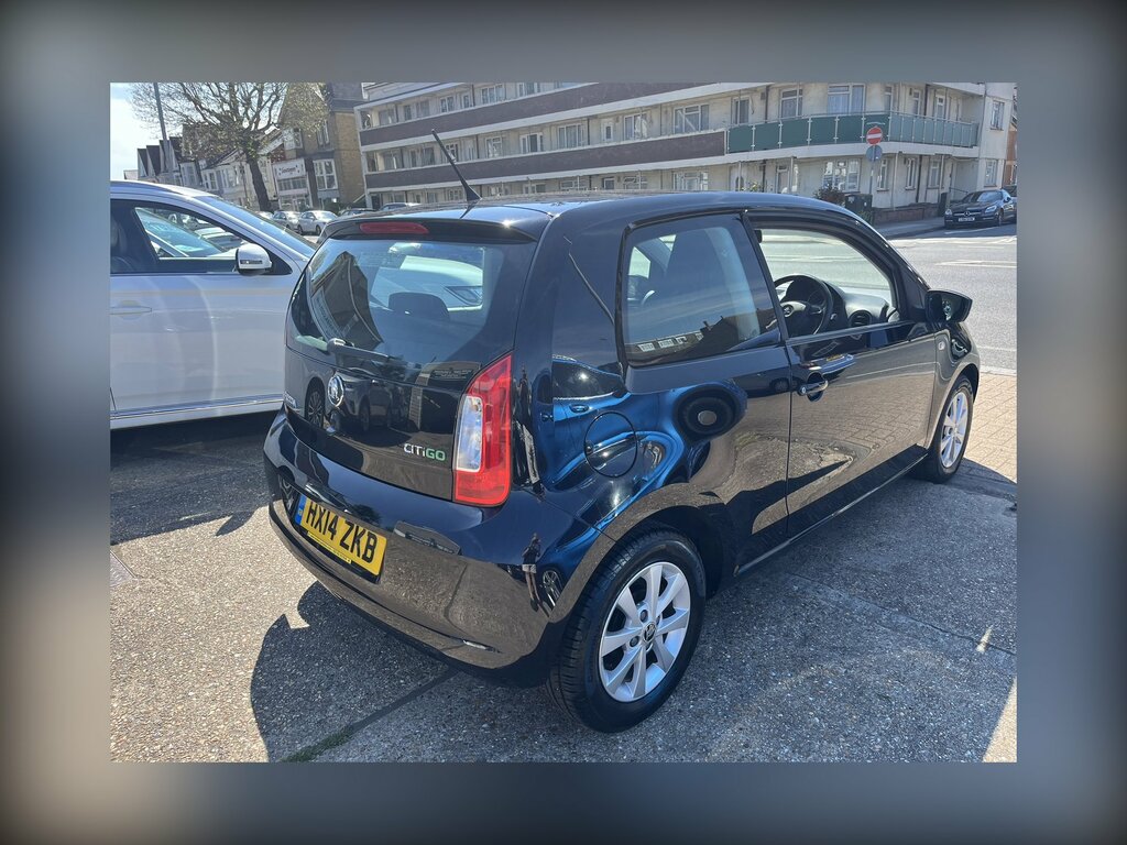 Skoda Citigo 1.0 Mpi 75 Greentech Elegance HX14ZKB Black #4