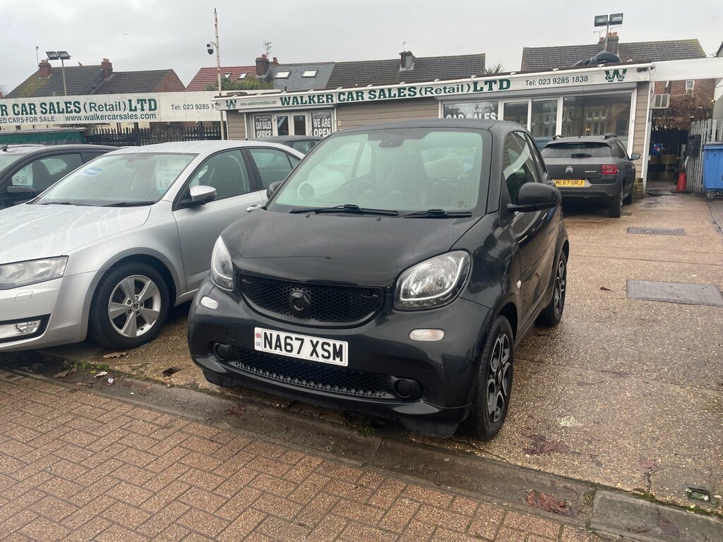 Smart Fortwo Coupe 0.9T Prime Premium Coupe Twinamic Eur Black
