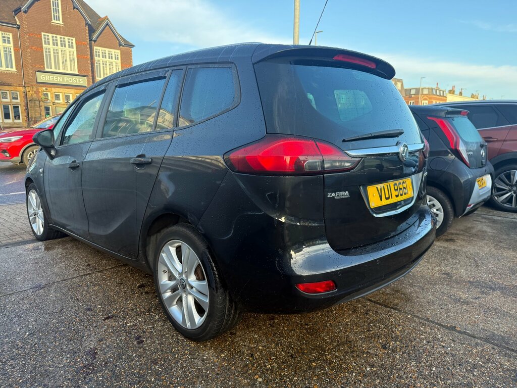 Vauxhall Zafira Tourer 1.4I Turbo Sri Mpv Euro 6 140 P VUI9661 Black #5