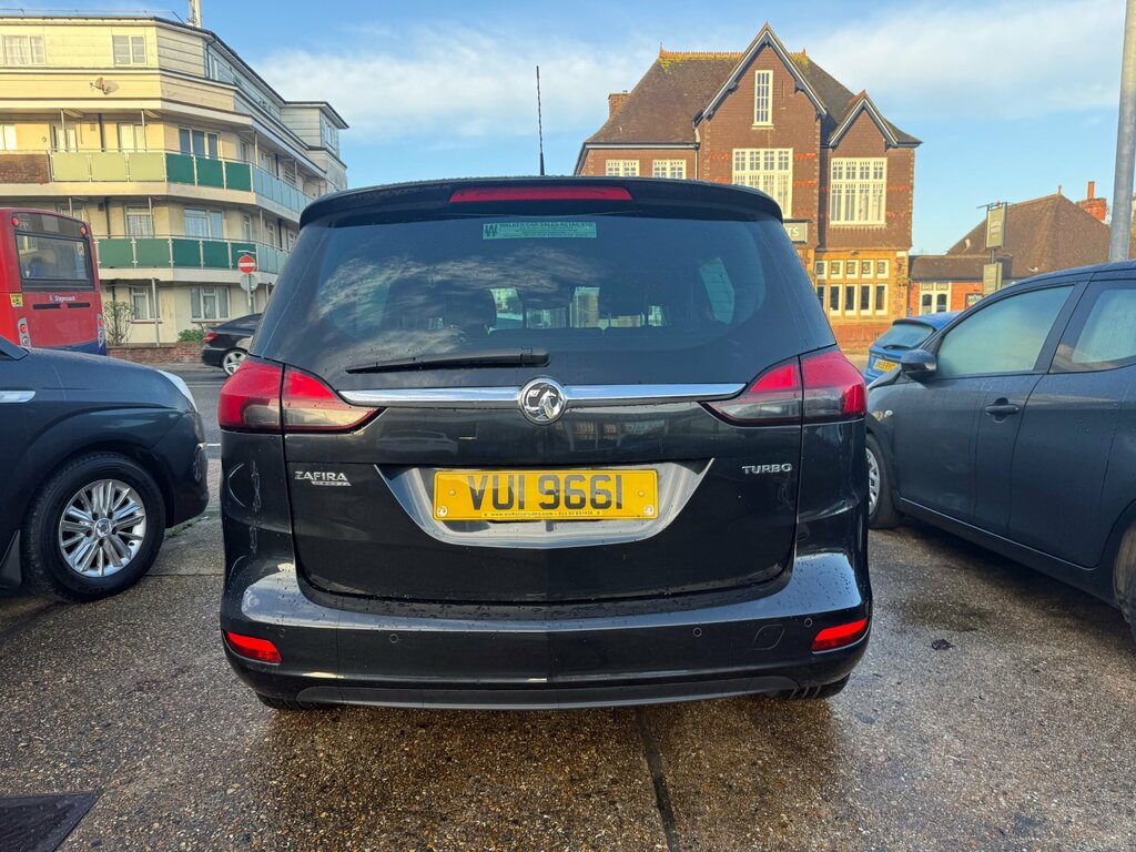 Vauxhall Zafira Tourer 1.4I Turbo Sri Mpv Euro 6 140 P VUI9661 Black #4