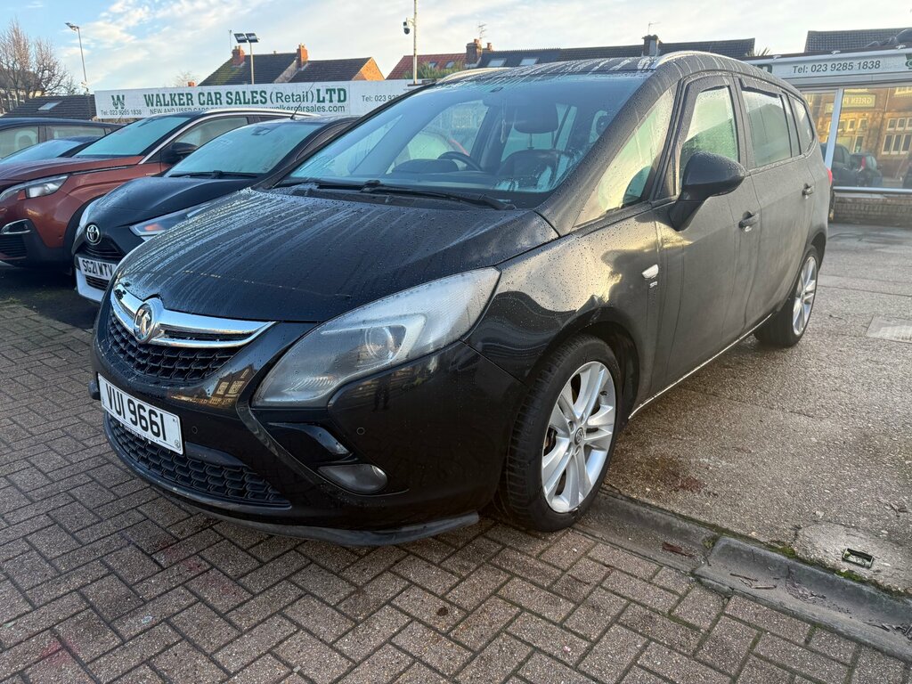 Vauxhall Zafira Tourer 1.4I Turbo Sri Mpv Euro 6 140 P Black