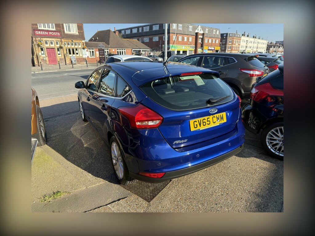 Ford Focus 1.5 Tdci 120 Titanium X Powershift GV65CWM Blue #4