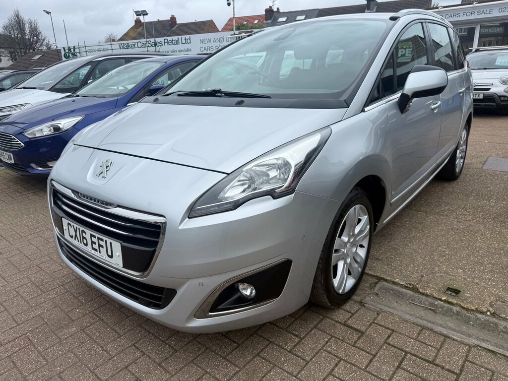 Peugeot 5008 1.6 Bluehdi Active Mpv Euro 6 S Silver
