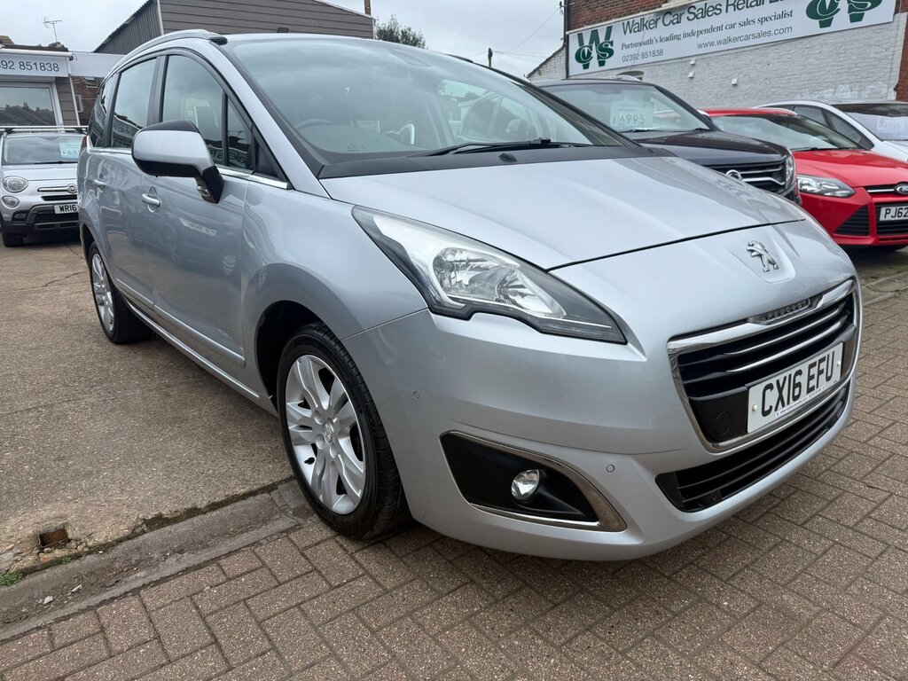 Peugeot 5008 1.6 Bluehdi Active Mpv Euro 6 S Silver #3