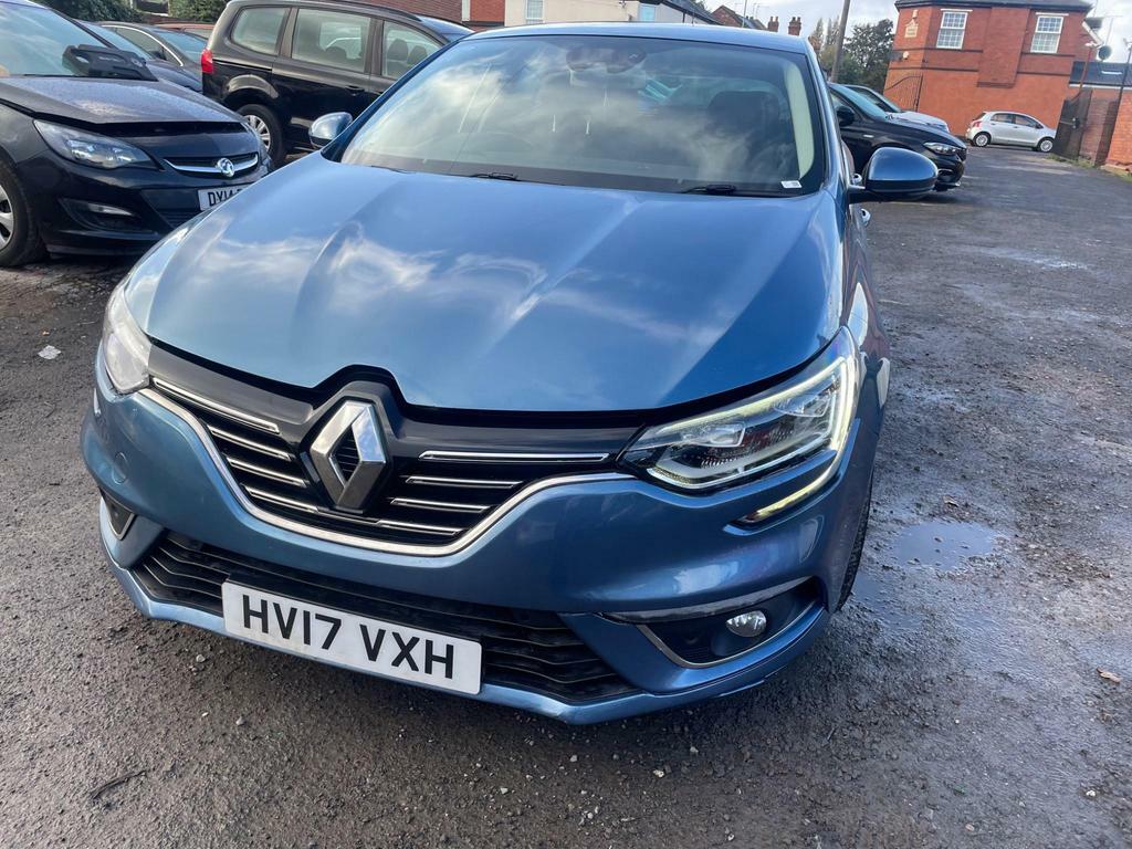 Renault Megane 1.5 Dci Signature Nav Euro 6 Ss HV17VXH Blue #2