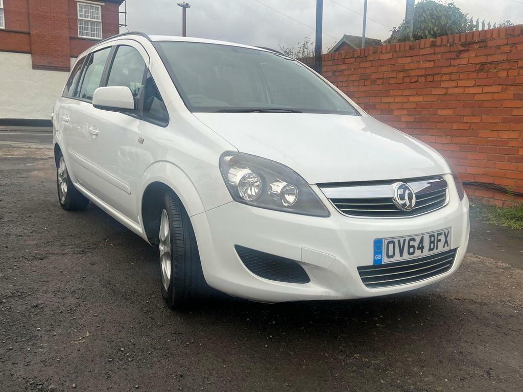 Vauxhall Zafira 1.8 16V Exclusiv Euro 5 OV64BFX White #5