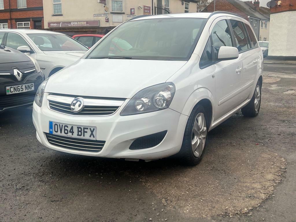 Vauxhall Zafira 1.8 16V Exclusiv Euro 5 White