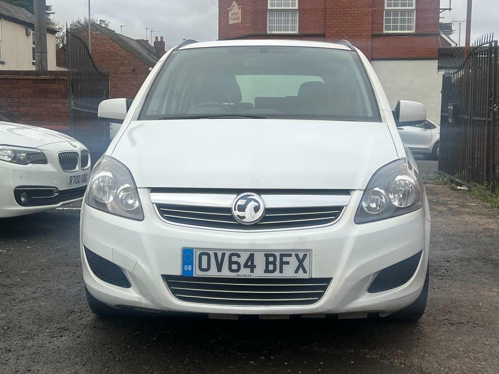Vauxhall Zafira 1.8 16V Exclusiv Euro 5 OV64BFX White #2