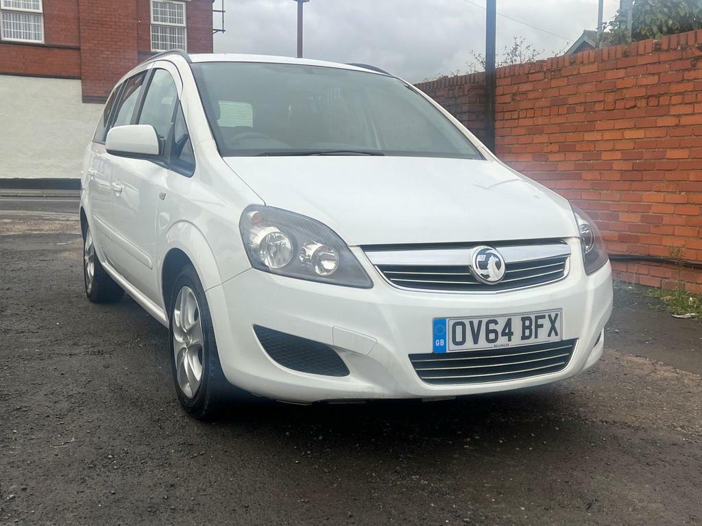 Vauxhall Zafira 1.8 16V Exclusiv Euro 5 OV64BFX White #3