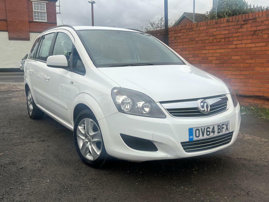 Vauxhall Zafira 1.8 16V Exclusiv Euro 5 OV64BFX White #4