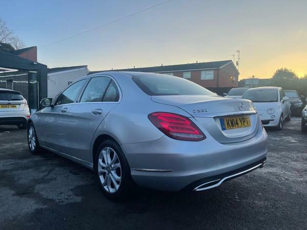 Mercedes-Benz C Class 2.1 C220 Bluetec Sport G-tronic Euro 6 Ss KW14YTP Silver #2