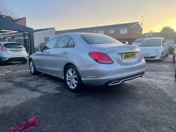 Mercedes-Benz C Class 2.1 C220 Bluetec Sport G-tronic Euro 6 Ss KW14YTP Silver #4