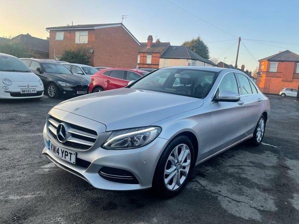 Mercedes-Benz C Class 2.1 C220 Bluetec Sport G-tronic Euro 6 Ss KW14YTP Silver #3