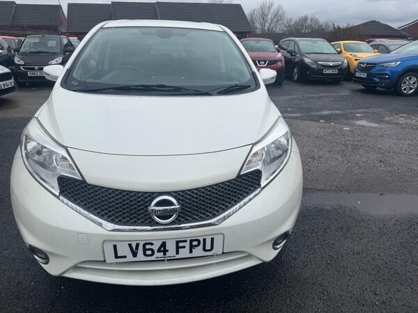 Nissan Note 1.2 Dig-s Acenta Premium Cvt Euro 5 Ss LV64FPU White #4
