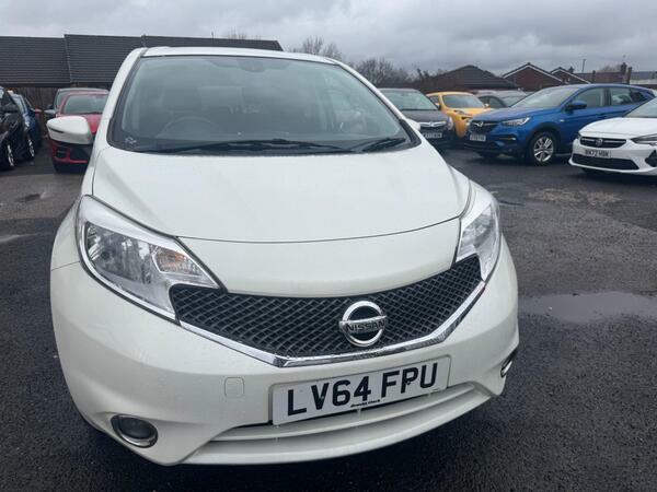 Nissan Note 1.2 Dig-s Acenta Premium Cvt Euro 5 Ss LV64FPU White #5