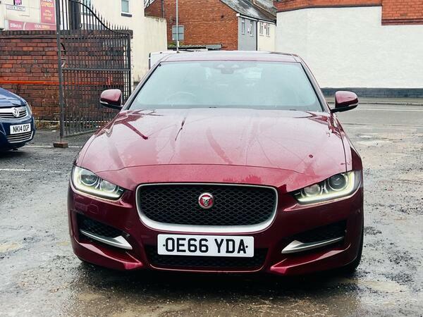 Jaguar XE 2.0D R-sport Awd Euro 6 Ss OE66YDA Red #4