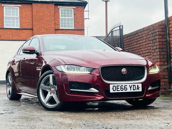Jaguar XE 2.0D R-sport Awd Euro 6 Ss OE66YDA Red #5