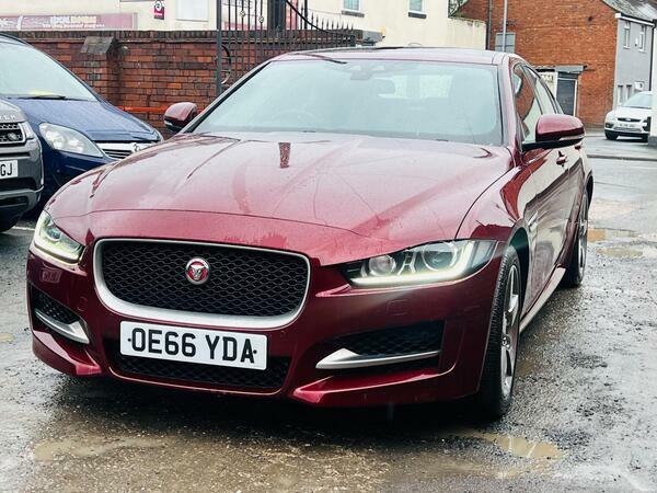 Jaguar XE 2.0D R-sport Awd Euro 6 Ss OE66YDA Red #6