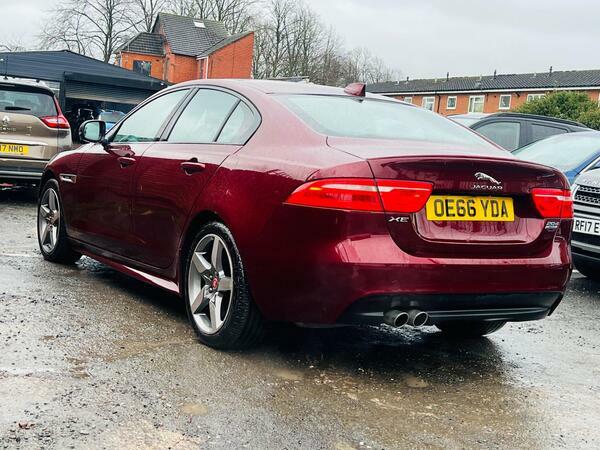 Jaguar XE 2.0D R-sport Awd Euro 6 Ss OE66YDA Red #2
