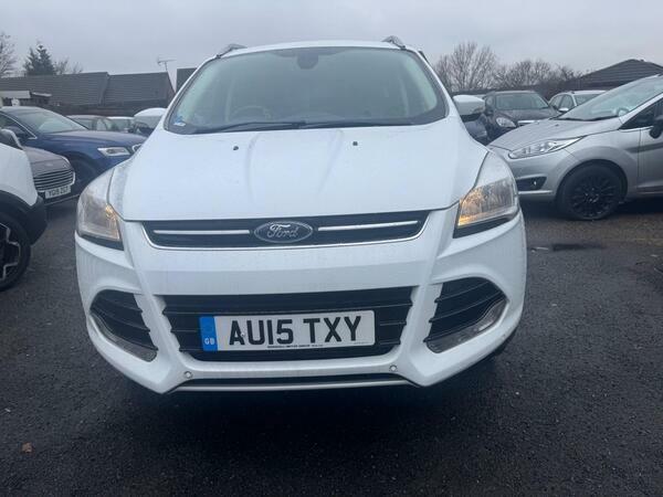 Ford Kuga 2.0 Tdci Titanium Powershift Awd Euro 6 Ss White