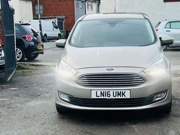 Ford Grand C-Max 1.5 Tdci Titanium Powershift Euro 6 Ss Nav Silver #4