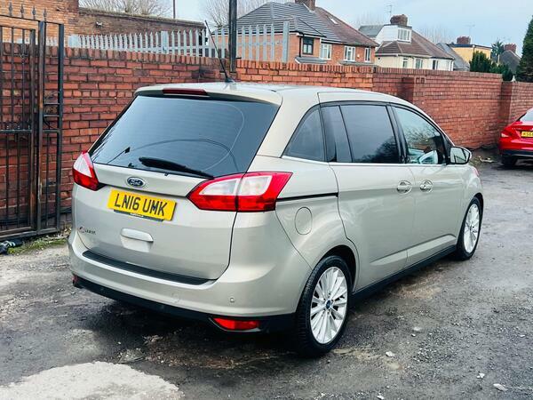Ford Grand C-Max 1.5 Tdci Titanium Powershift Euro 6 Ss Nav Silver #6