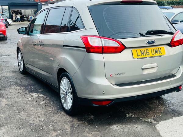 Ford Grand C-Max 1.5 Tdci Titanium Powershift Euro 6 Ss Nav Silver #5