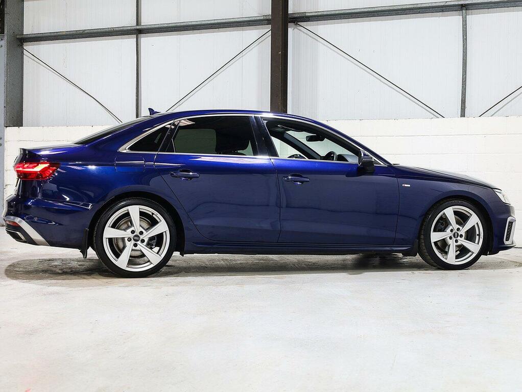 Audi A4 Tdi 35 S Line Saloon AY20ZMV Blue #3