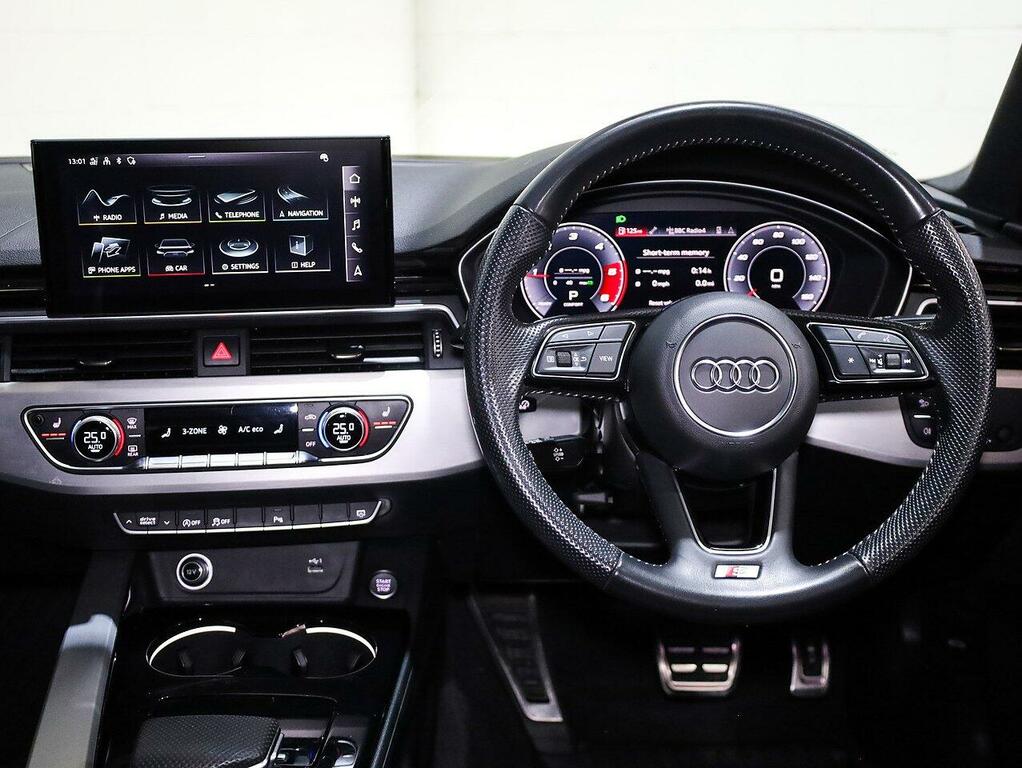 Audi A4 Tdi 35 S Line Saloon AY20ZMV Blue #4
