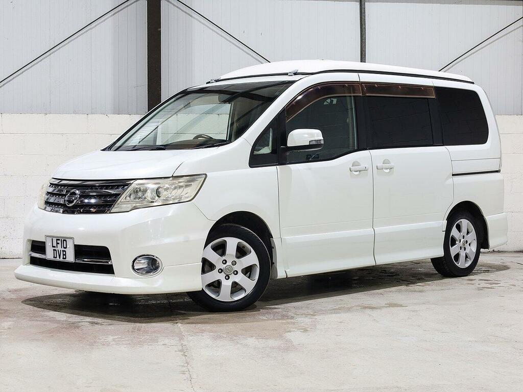 Nissan Serena Hatchback White #10