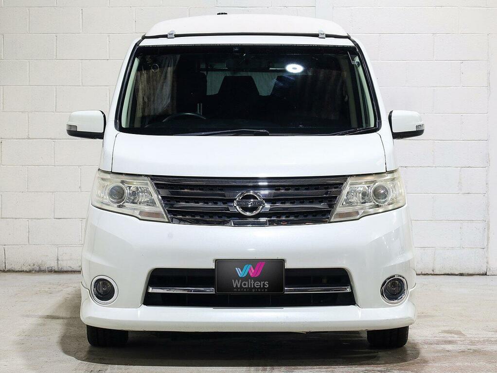 Nissan Serena Hatchback White #1